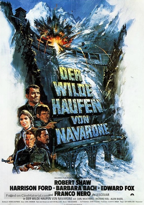 Force 10 From Navarone - German Movie Poster