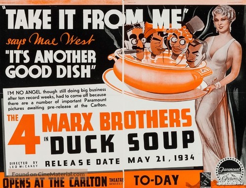 Duck Soup - poster