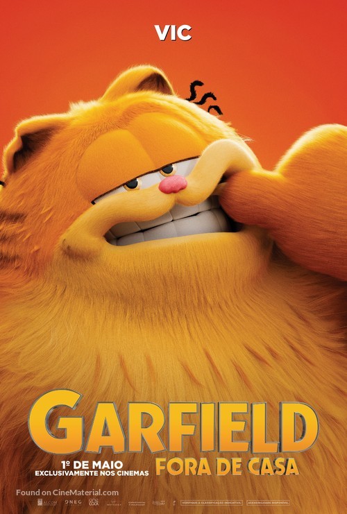 The Garfield Movie - Brazilian Movie Poster