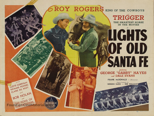 Lights of Old Santa Fe - Movie Poster