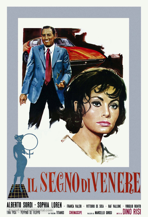 Il segno di Venere - Italian Movie Poster