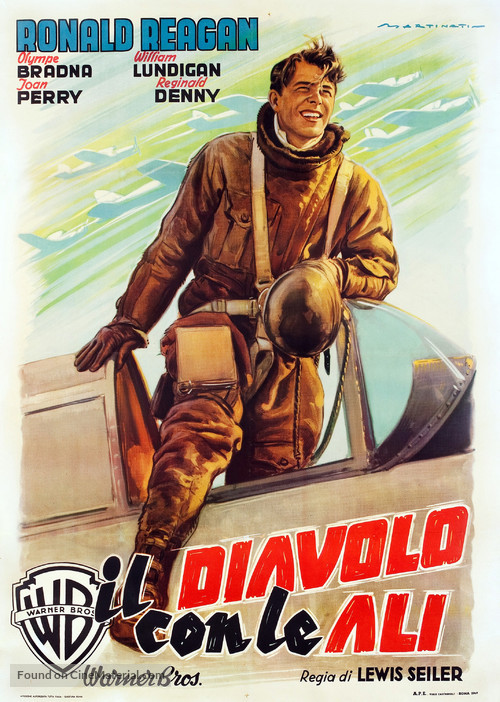 International Squadron - Italian Movie Poster