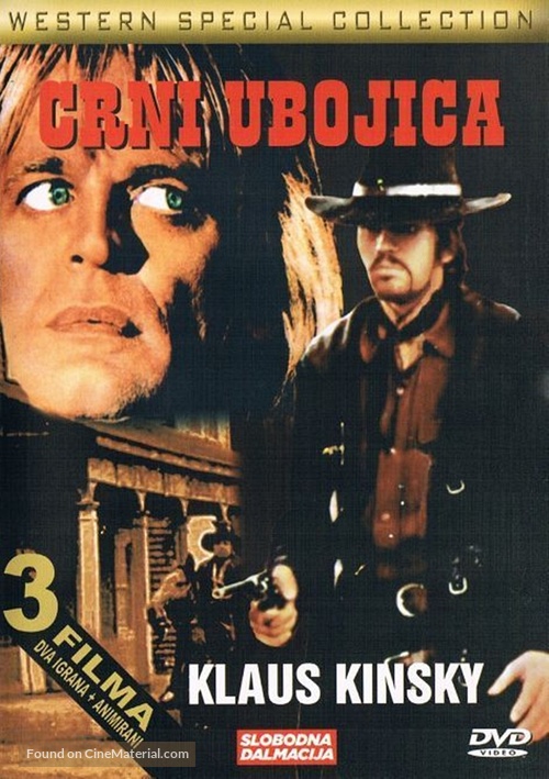 Black Killer - Croatian DVD movie cover