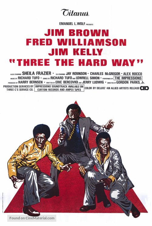 Three the Hard Way - Movie Poster