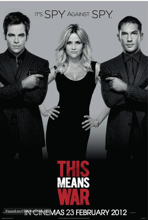 This Means War - Malaysian Movie Poster
