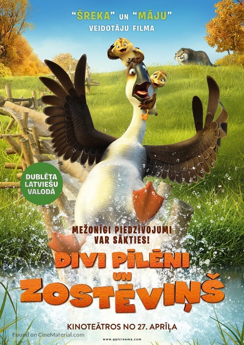 Duck Duck Goose - Latvian Movie Poster