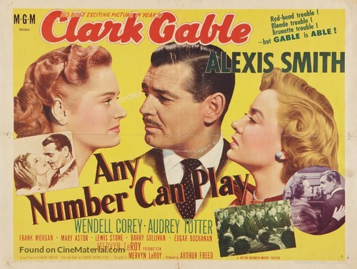 Any Number Can Play - Movie Poster