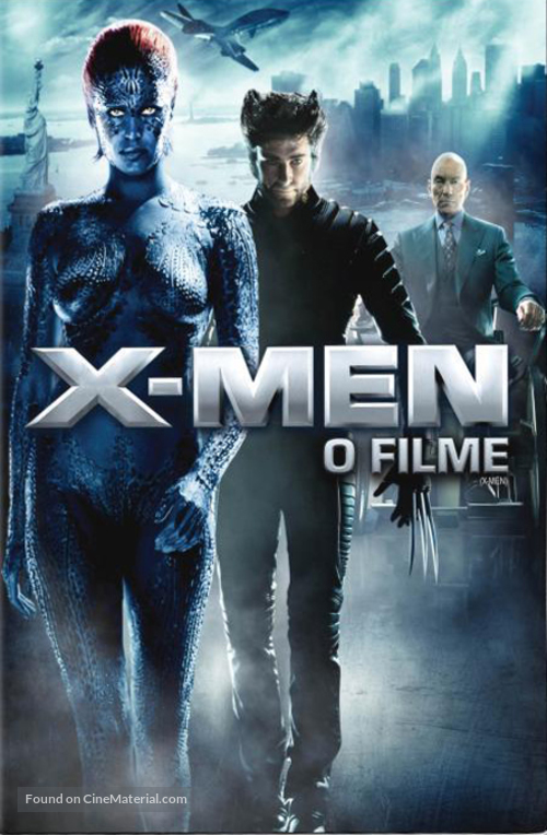X-Men - Brazilian DVD movie cover