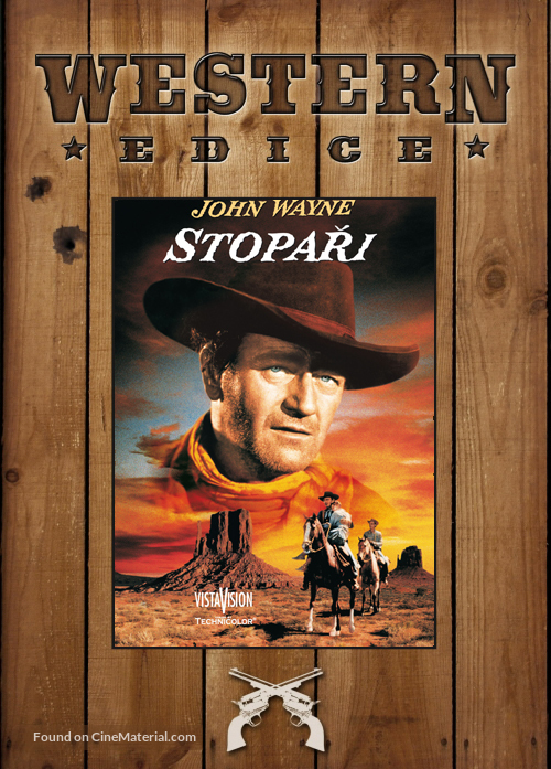 The Searchers - Czech DVD movie cover