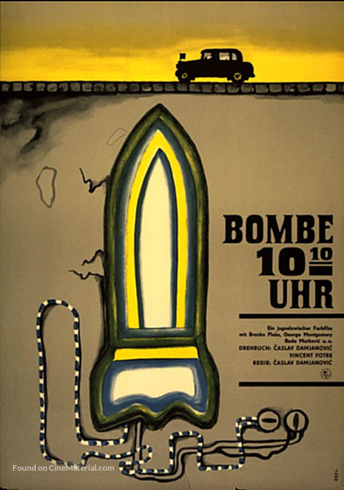 Bomba u 10 i 10 - German Movie Poster