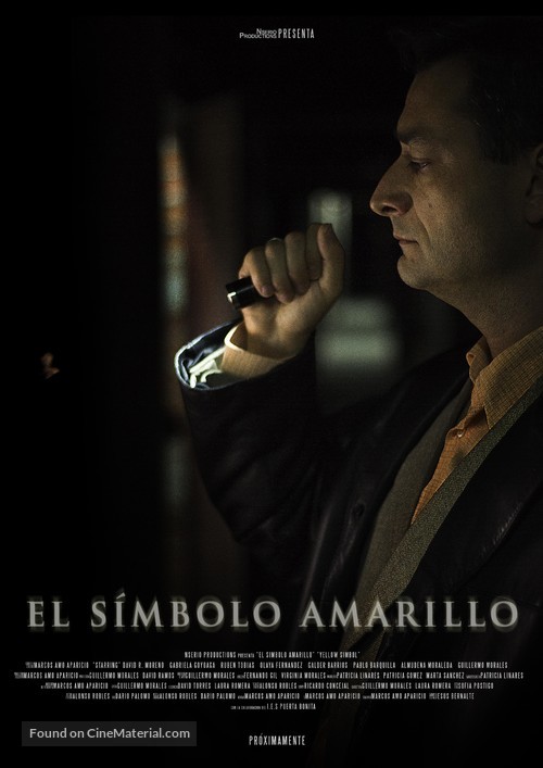 El s&iacute;mbolo amarillo - Spanish Movie Poster