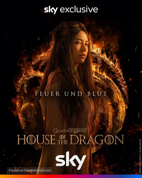 &quot;House of the Dragon&quot; - German Movie Poster