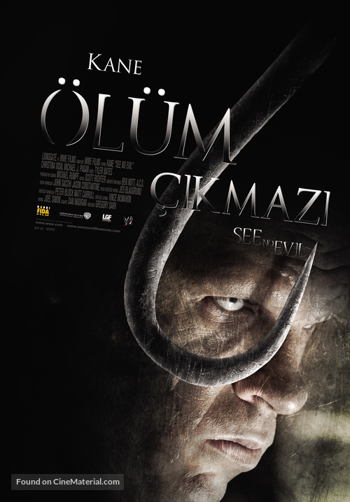 See No Evil - Turkish Movie Poster