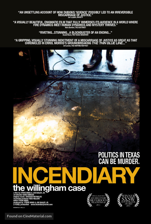 Incendiary: The Willingham Case - Movie Poster