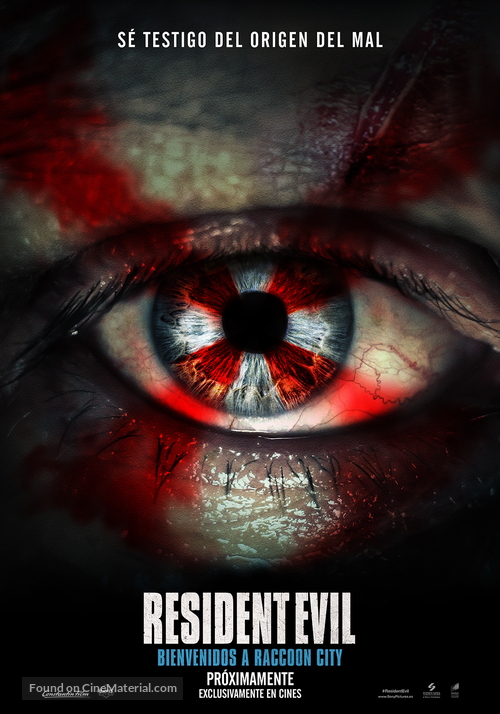 Resident Evil: Welcome to Raccoon City - Spanish Movie Poster