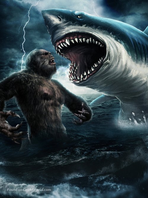 Bigfoot vs Megalodon - Key art