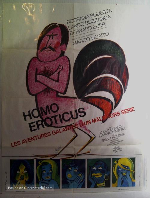 Homo Eroticus - French Movie Poster