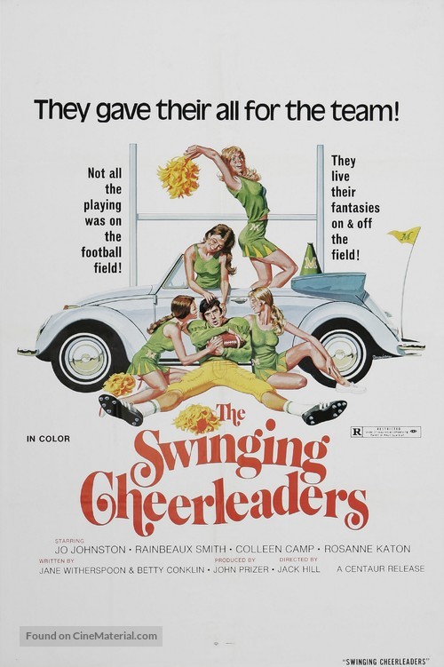 The Swinging Cheerleaders - Movie Poster