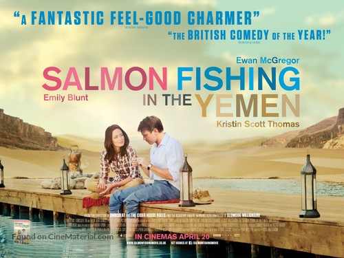 Salmon Fishing in the Yemen - British Movie Poster