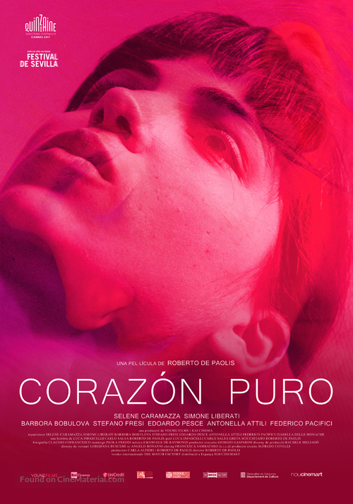 Cuori Puri - Spanish Movie Poster