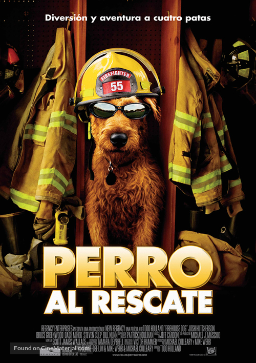 Firehouse Dog - Spanish Movie Poster