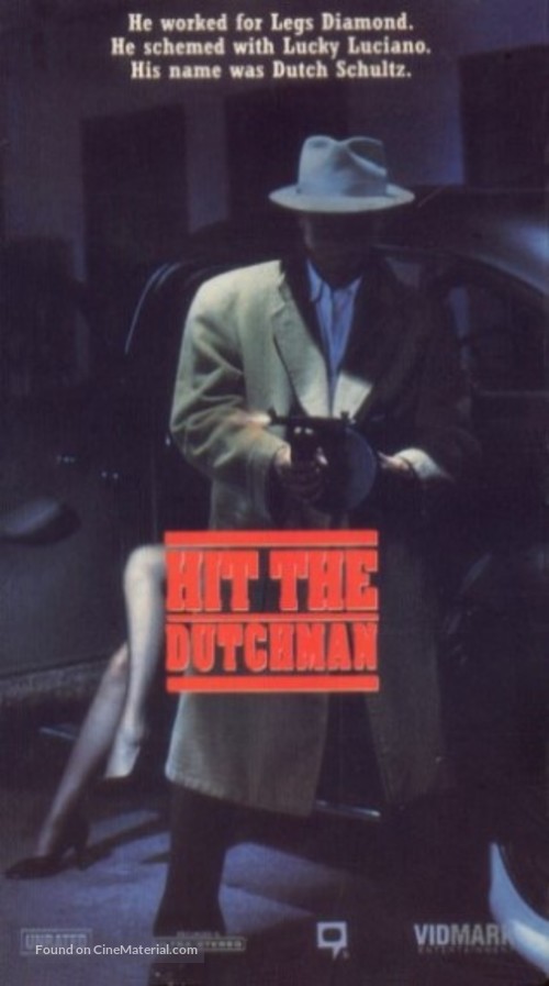 Hit the Dutchman - VHS movie cover