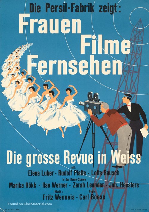 Frauen, Filme, Fernsehfunk - Swiss Movie Poster