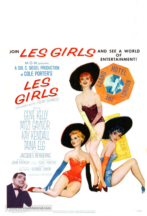 Les Girls - Movie Poster