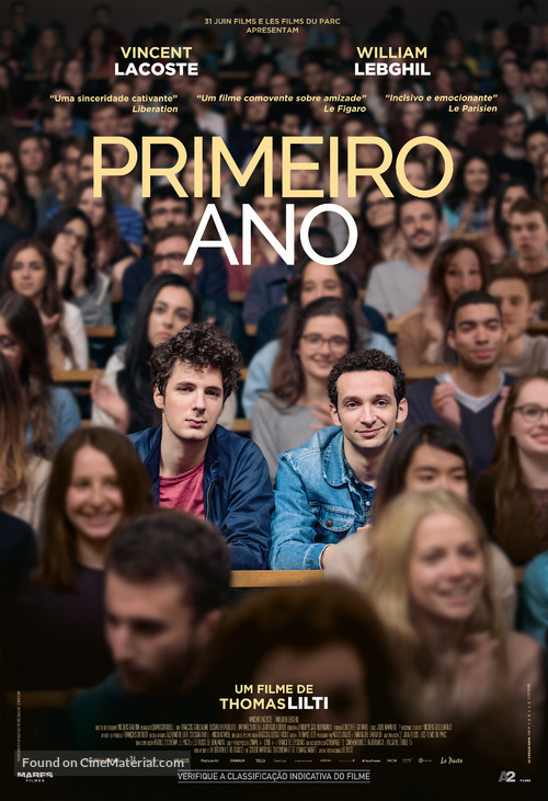 Premi&egrave;re ann&eacute;e - Brazilian Movie Poster
