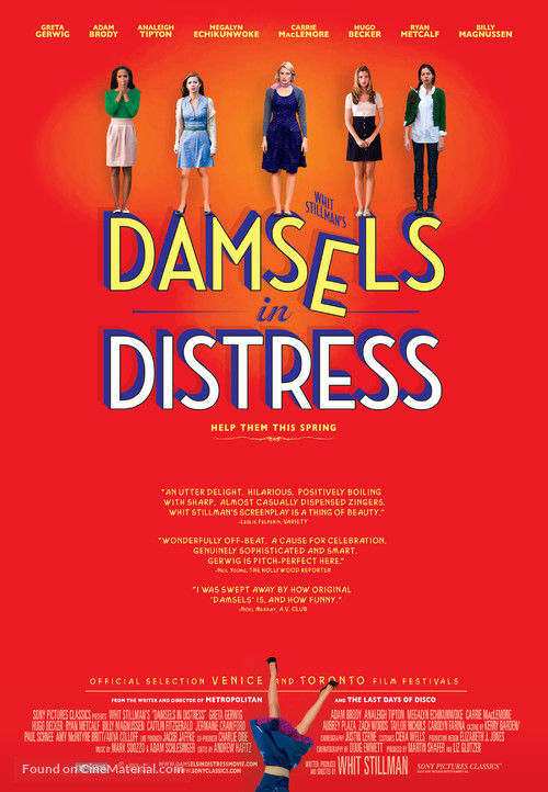 Damsels in Distress - Canadian Movie Poster