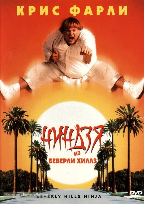 Beverly Hills Ninja - Russian DVD movie cover