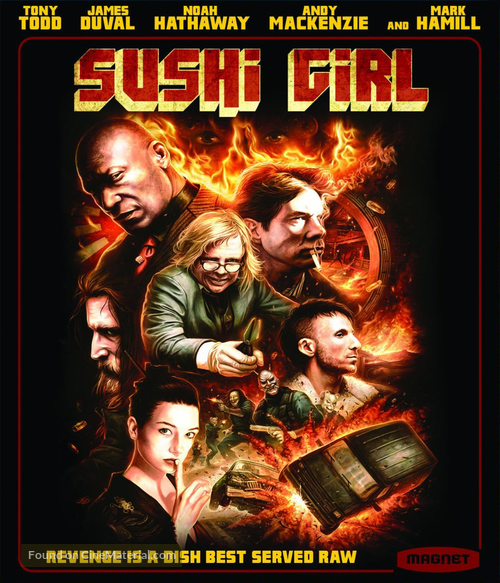 Sushi Girl - Blu-Ray movie cover