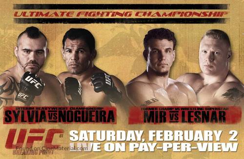 UFC 81: Breaking Point - Movie Poster