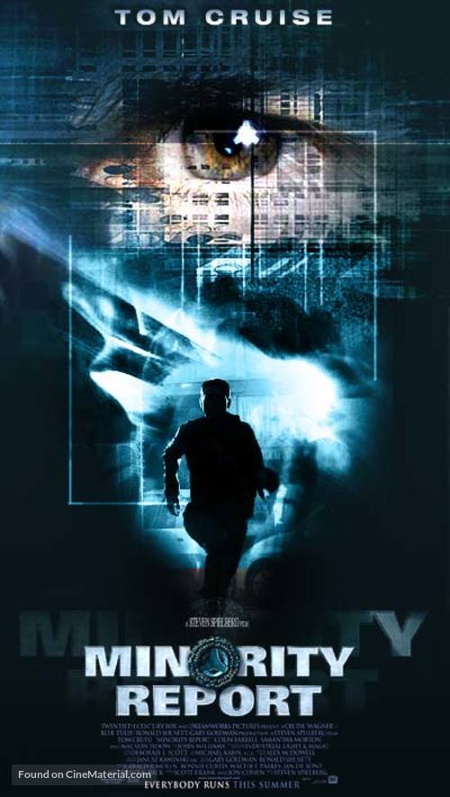 Minority Report - VHS movie cover
