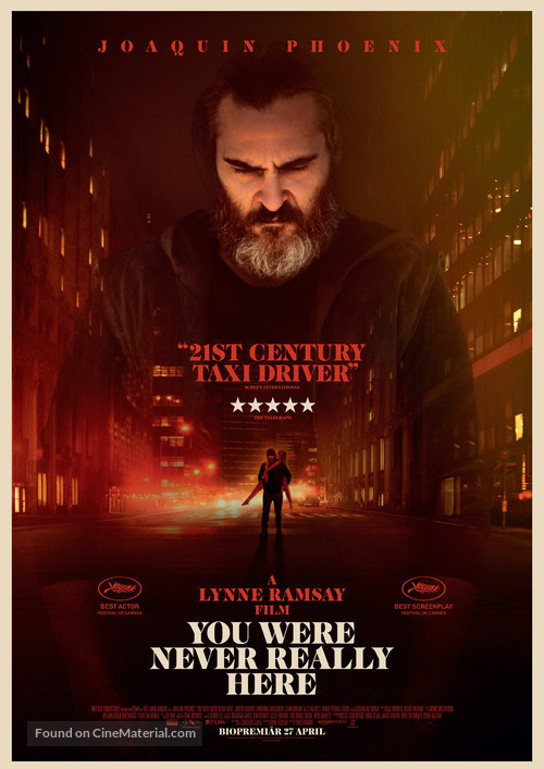 You Were Never Really Here - Swedish Movie Poster