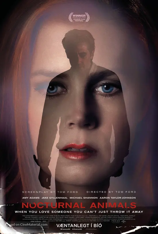 Nocturnal Animals - Icelandic Movie Poster