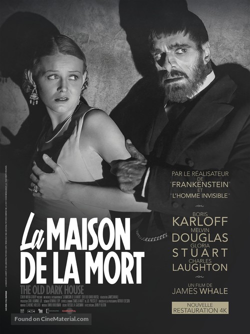 The Old Dark House - French Re-release movie poster