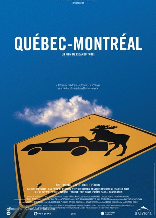 Qu&eacute;bec-Montr&eacute;al - Canadian Movie Poster