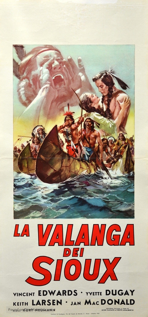 Hiawatha - Italian Movie Poster