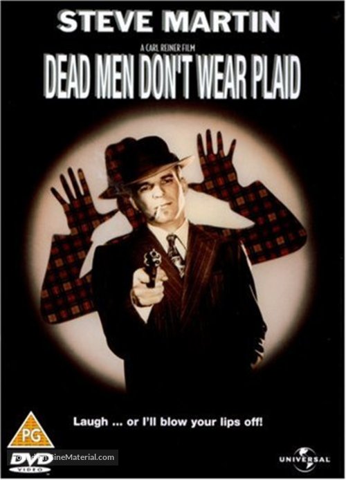 Dead Men Don&#039;t Wear Plaid - British DVD movie cover