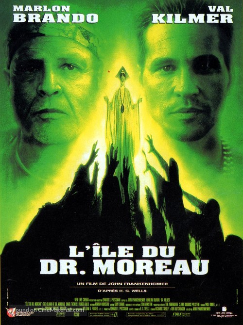 The Island of Dr. Moreau - French Movie Poster