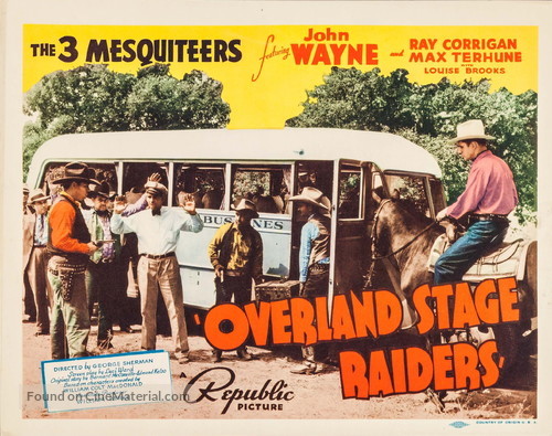 Overland Stage Raiders - Movie Poster