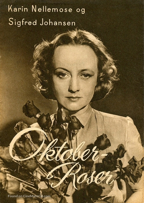 Oktoberroser - Danish Movie Poster