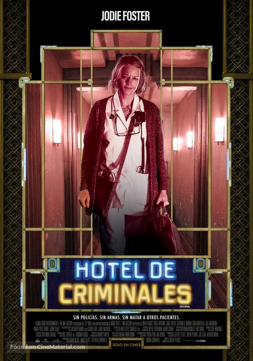 Hotel Artemis - Argentinian Movie Poster