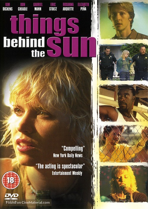 Things Behind the Sun - British Movie Cover