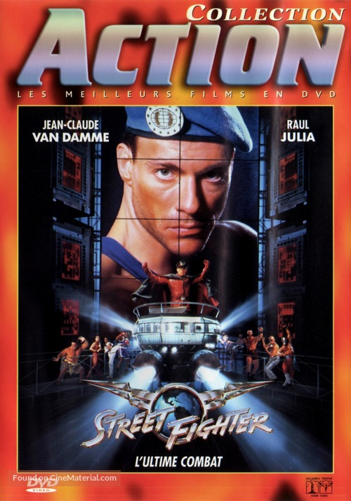 Street Fighter - French DVD movie cover