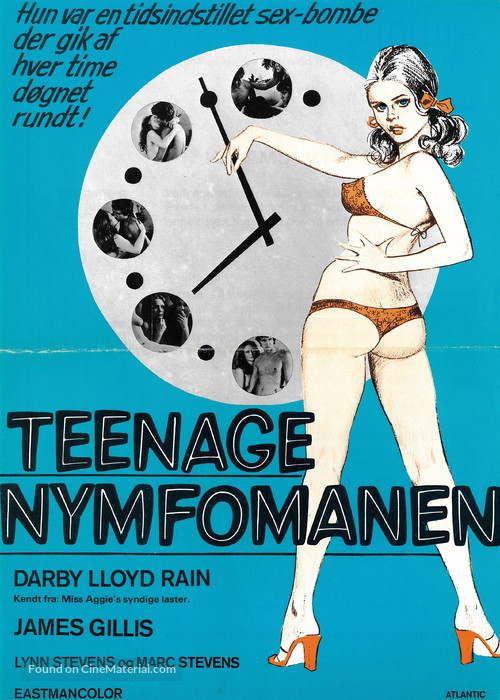 Teenage Step-mother - Danish Movie Poster