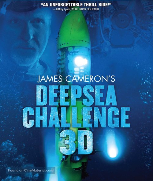 Deepsea Challenge 3D - Blu-Ray movie cover