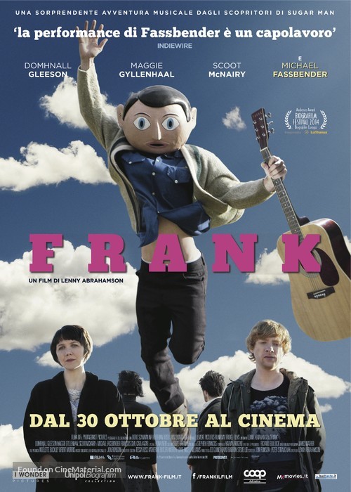 Frank - Italian Movie Poster