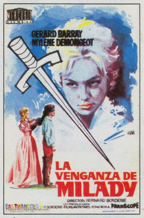 Les trois mousquetaires: Tome II - La vengeance de Milady - Spanish Movie Poster